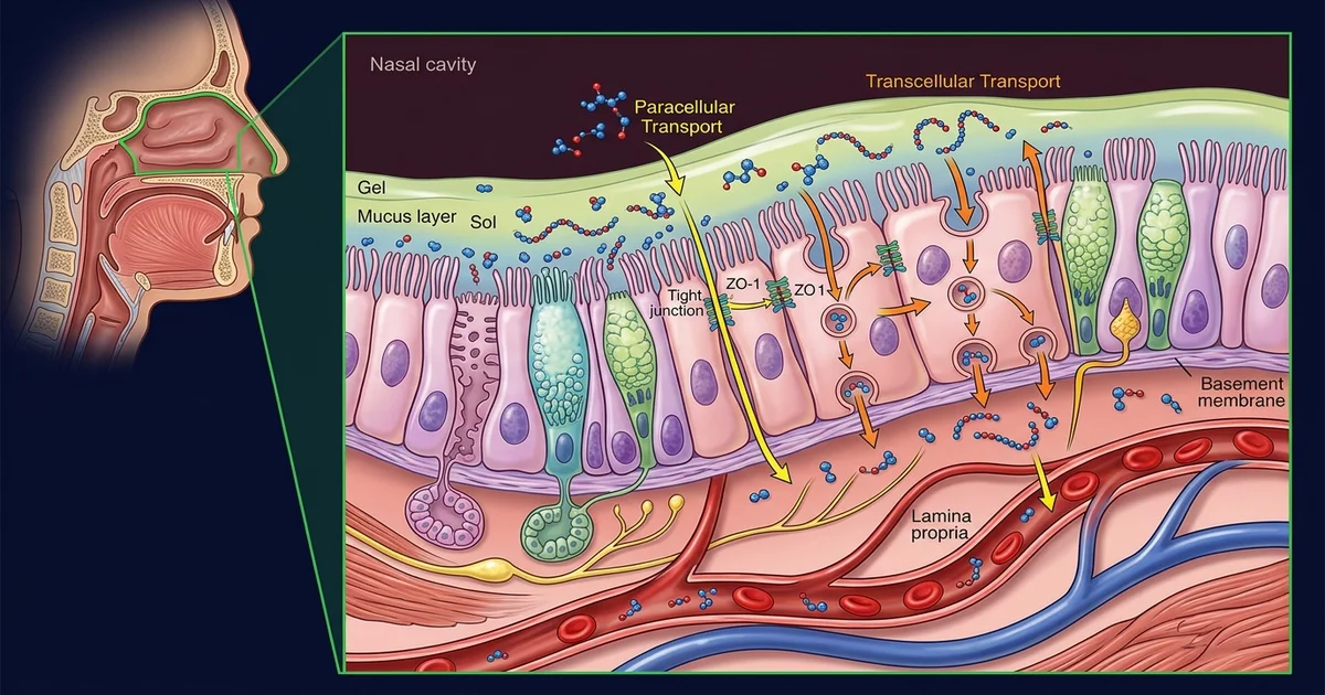 Nasal Peptide Delivery Research: Mechanisms, Absorption, and Applications