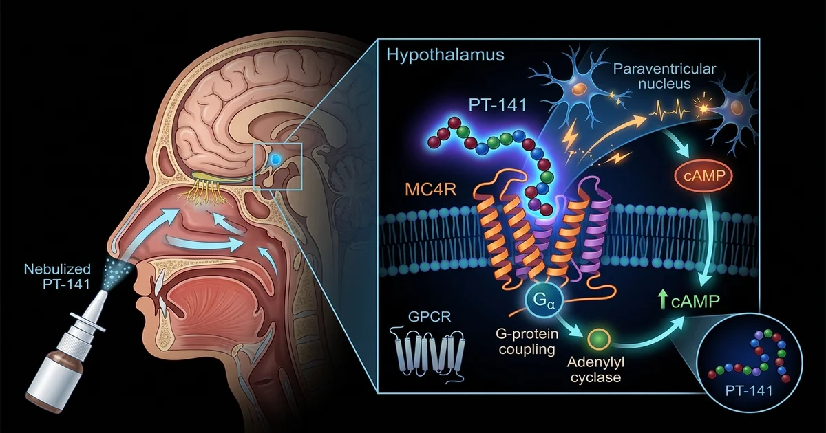 PT-141 (Bremelanotide) Nasal Delivery: From Research Peptide to Clinical Study